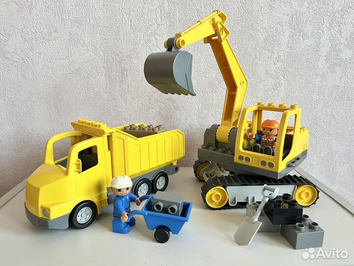 Лего Дупло. Большая стройка. Раритет 5 наборов
