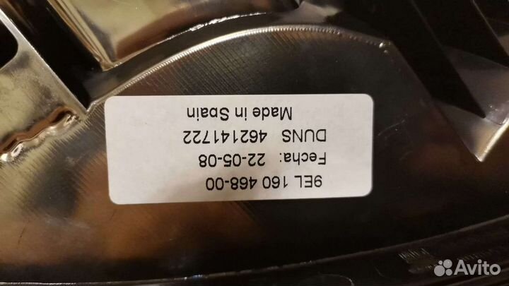 Opel astra h фара правая задняя