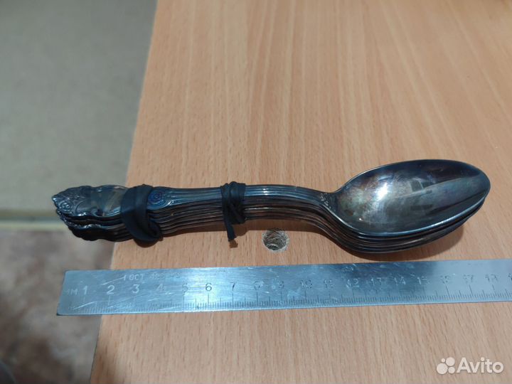 Мельхиоровые Ложки Вилки Ножи Половник СССР