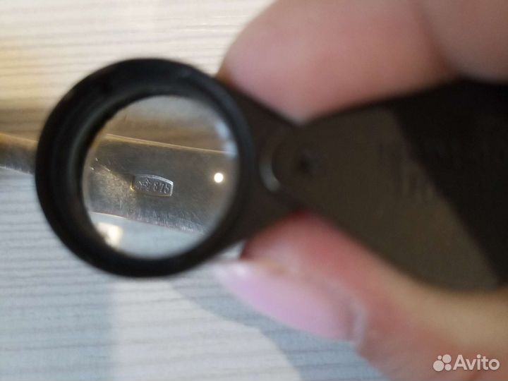 Серебряный совочек для сахара