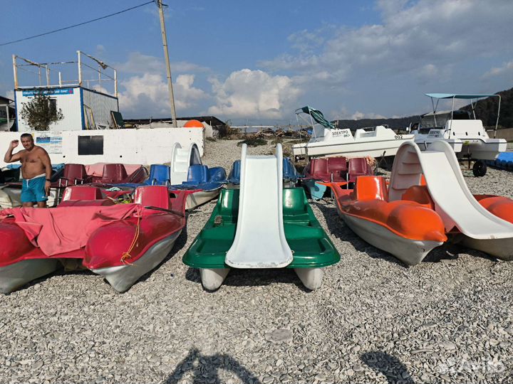 Катамараны Водный велосипед