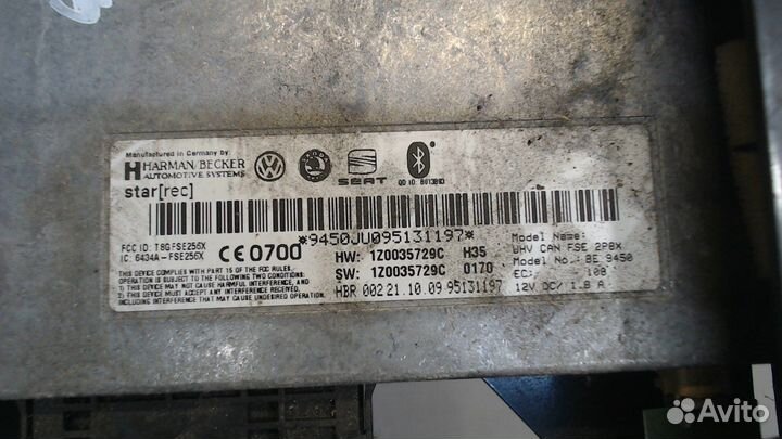 Блок управления Bluetooth Seat Altea, 2009