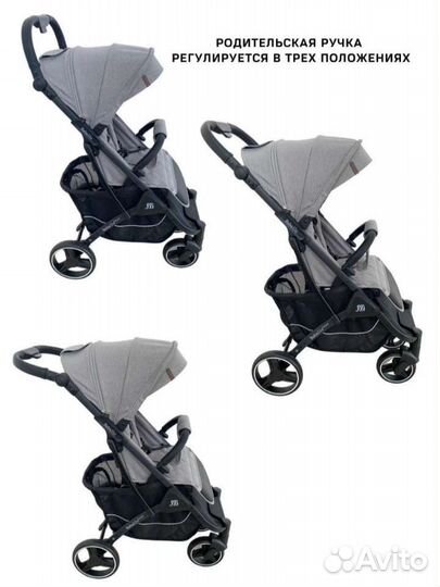 Прогулочная коляска новая