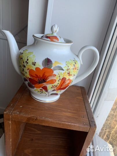 Заварочный чайник лфз цветы юга