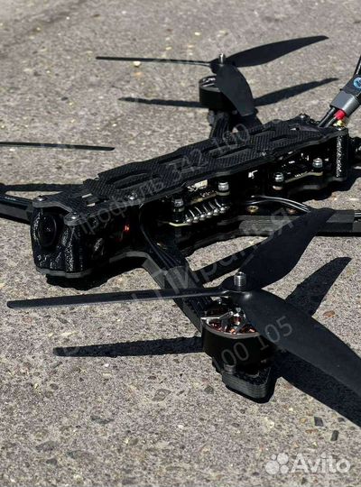 Кoптеp фпв piranha 7 и 10 ''