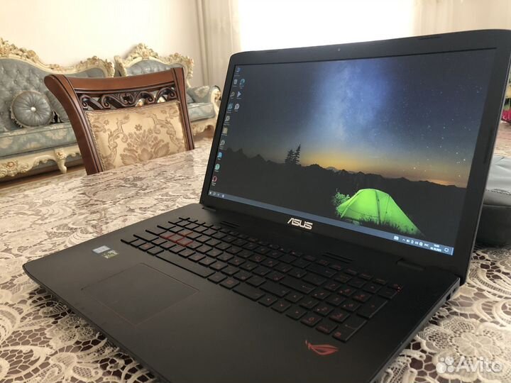 Мощный игровой ноутбук Asus Rog i5 6300 HQ