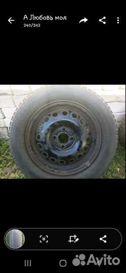 Зимние колеса 195/60 R15