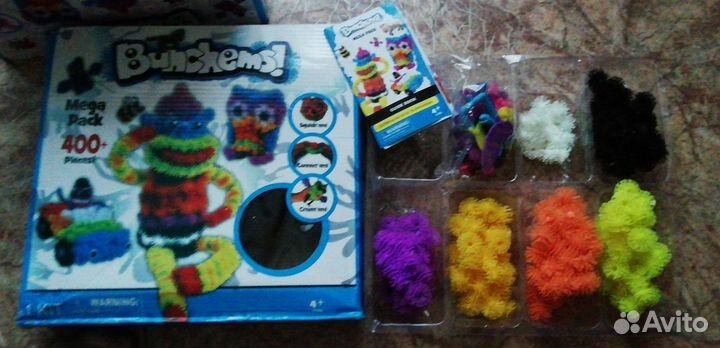 Конструктор bunchems 4+ цена за 2 набора