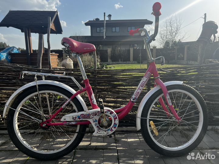 Велосипед для девочки stels pilot 20