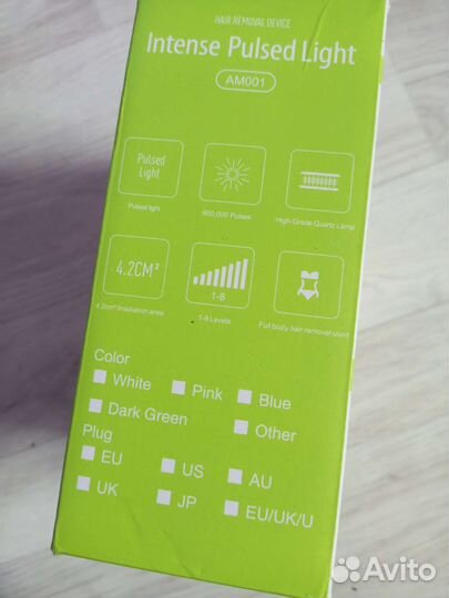 Фотоэпилятор новый