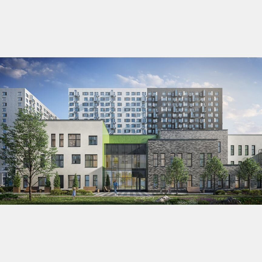 1-к. квартира, 43,1 м², 17/17 эт.