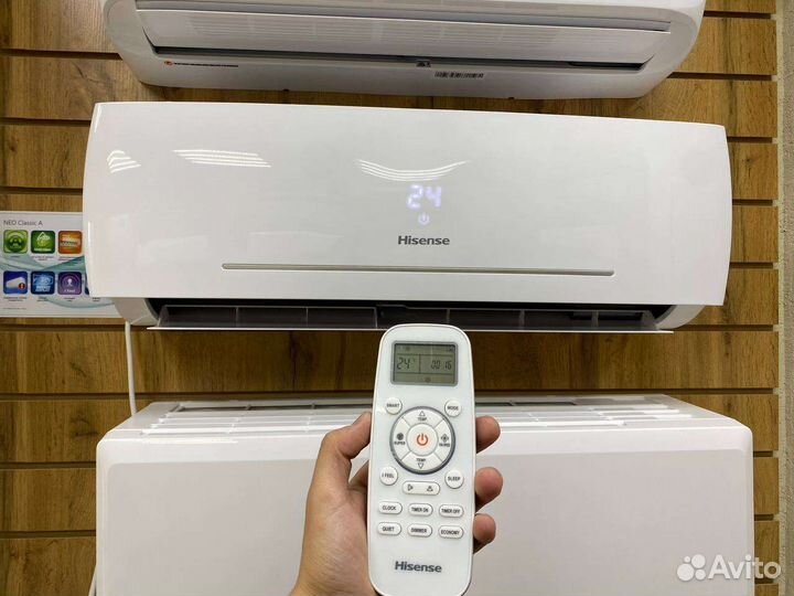 Кондиционер до 21м2с Японским компрессор