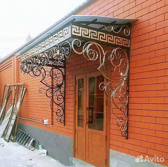 Навес из поликарбоната