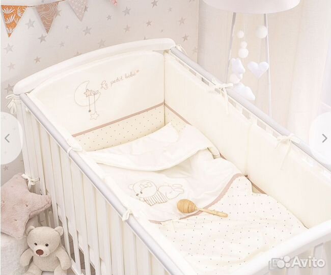 Бортики в детскую кроватку