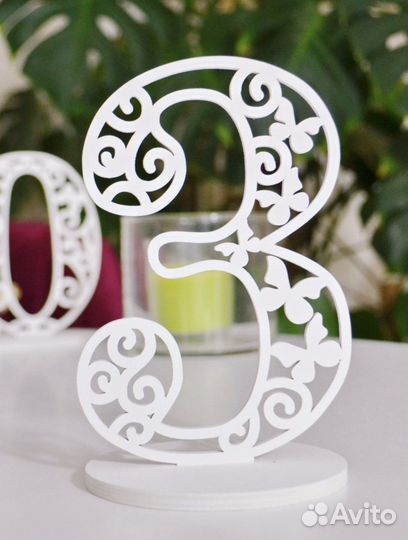 Номера столов, нумерация столов