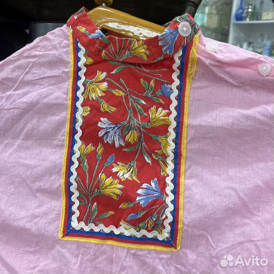 Старинная русская детская рубаха Лот0133 (сзр)