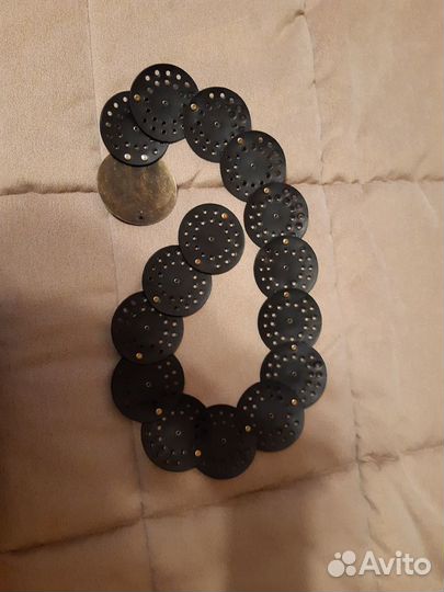 Пояс кожаный женский ручная работа. (пр-во Дания)