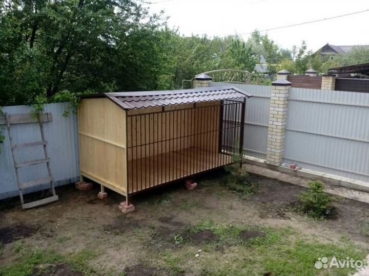 Изготовление вольеров для собак