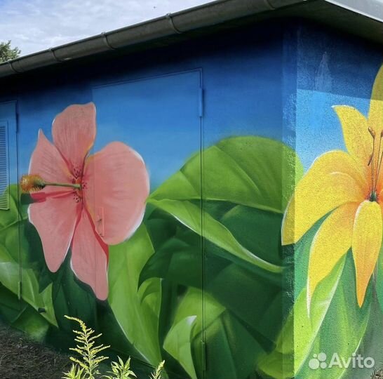 Монументальная живопись, художественные услуги