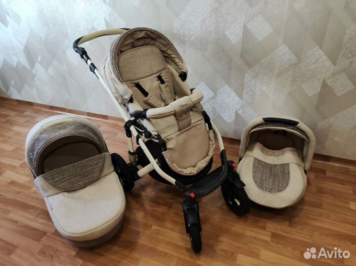 Коляска 3 в 1 bebe mobile