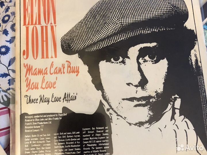 Elton John singles синглы 45 /об Англия