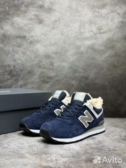 Кроссовки мужские зимние New Balance с мехом 41-46