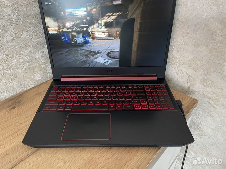 Игровой ноутбук acer nitro 5 gtx1650/ryzen5