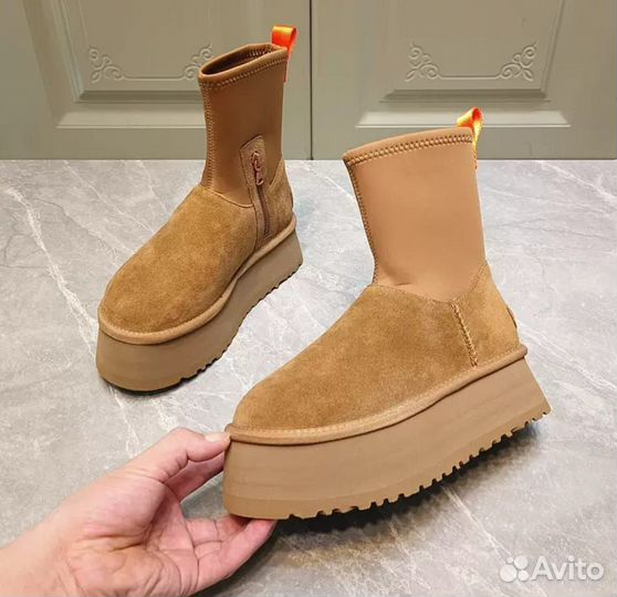 Женские угги UGG Classic Dipper Chestnut