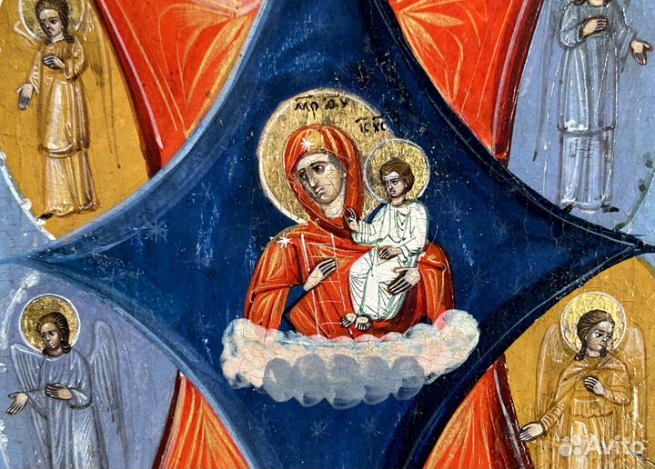 Икона Богородицы Неопалимая Купина