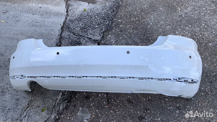 Бампер передний volkswagen polo-битый