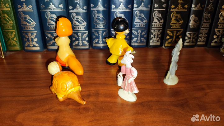 Фигурки СССР - животные и персонажи сказок