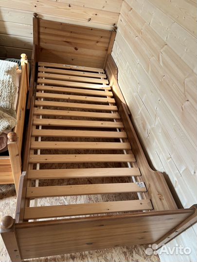 Растущая кровать IKEA