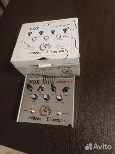 Гитарная педаль vox bulldog distortion