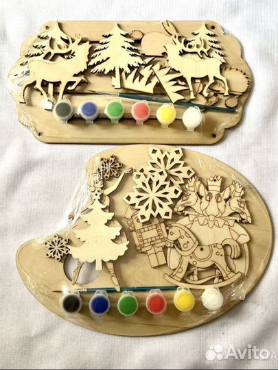 Наборы для творчества из фанеры новый