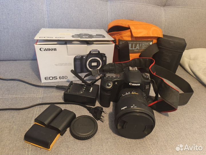 Зеркальный фотоаппарат canon