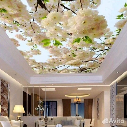 Натяжные потолки