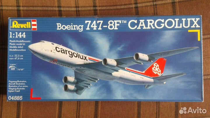 Модели Boeing-747-8F 747-800 747-400 1/144