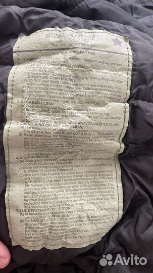 Спальный мешок армии США