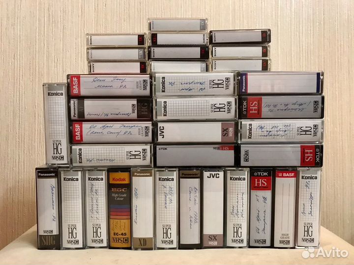 Оцифровка VHS Hi8 MiniDV HDV диски слайды пленки