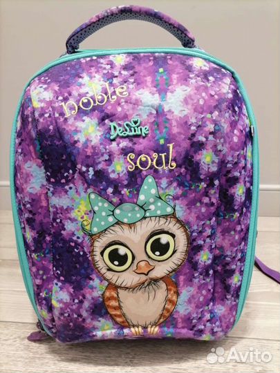 Портфель рюкзак школьный Delune