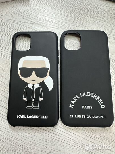 Чехол на iPhone 11 karl lagerfeld оригинал
