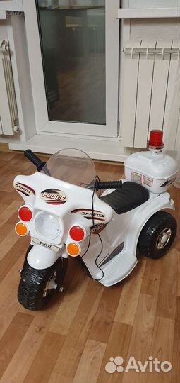 Детский мотоцикл на аккумуляторе бу