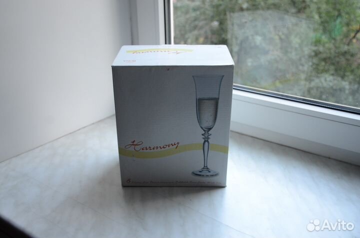 Набор бокалов для шампанского Rona (Словакия) 6 шт