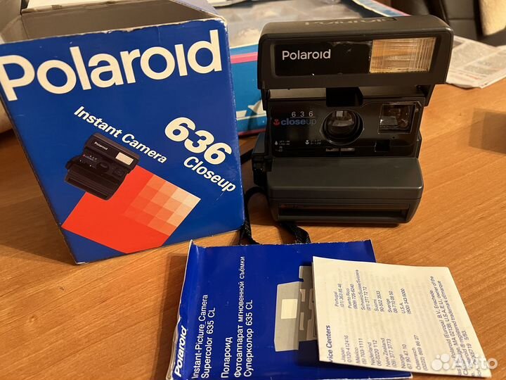 Фотоаппарат поларойд 636