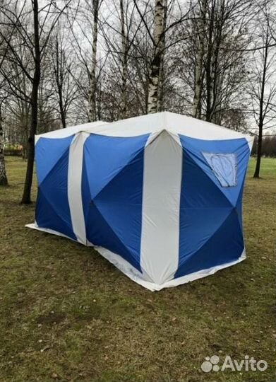 Зимняя палатка Cube трехслойная