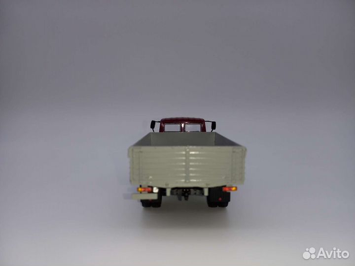 Газ-3307 змз513 бортовой выстовочный темно-красный