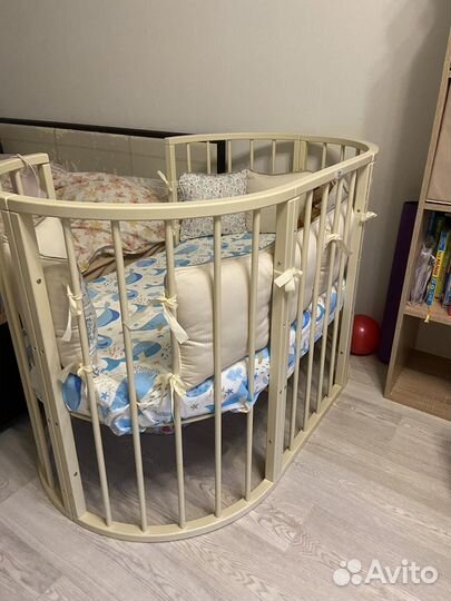 Детская кроватка трансформер 8 в 1