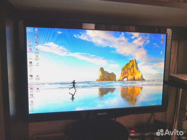 Монитор Philips 247ELH, Full hd, 24 дюйма