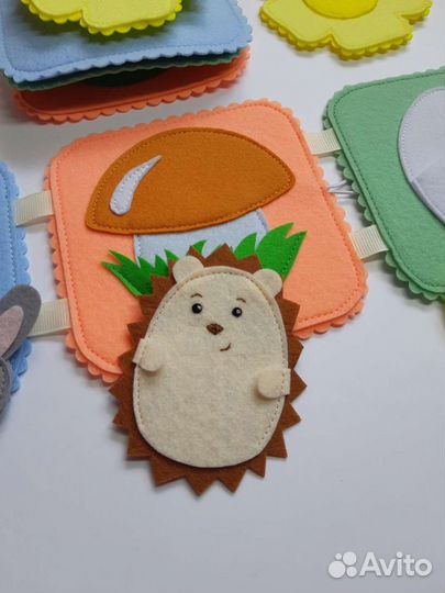 Мини-книга из фетра 