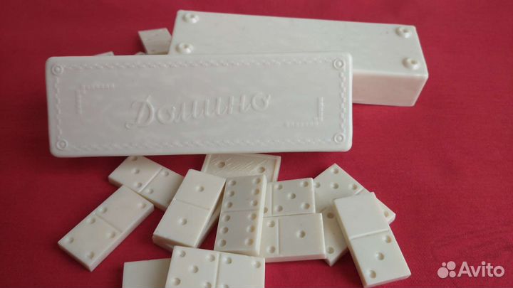 Домино карболитовое времён СССР